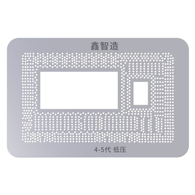10-in-1 CPU BGA Reballing Stencil Platform Kit for MacBooks (SR40B / SR2EN / SR23G / SSR2C4 / G31428 / SRGM9 / SR32S)