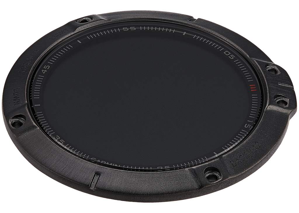 LCD-Display mit Rahmen für Garmin Fenix 6 / 6 Pro (2019) (Premium) (Schwarz)