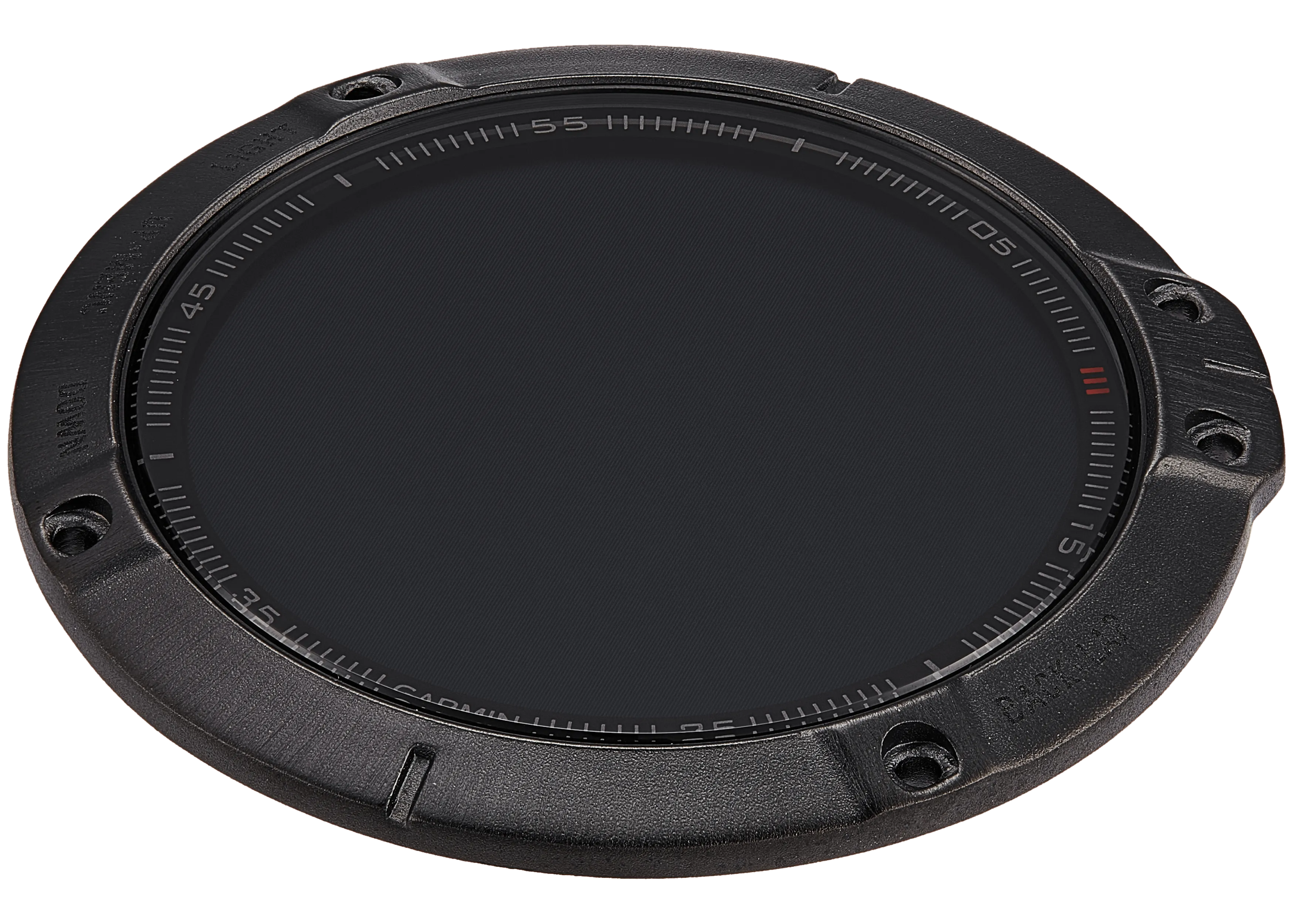 LCD-Display mit Rahmen für Garmin Fenix 6 / 6 Pro (2019) (Premium) (Schwarz)