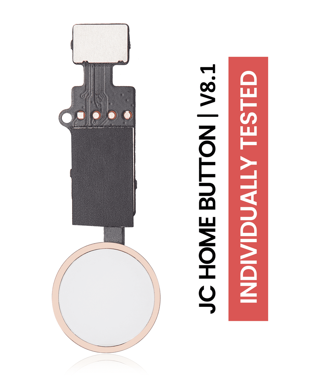 Home-Button-Lösung für iPhone 7/8/SE, JCID V8.1, Rose Gold