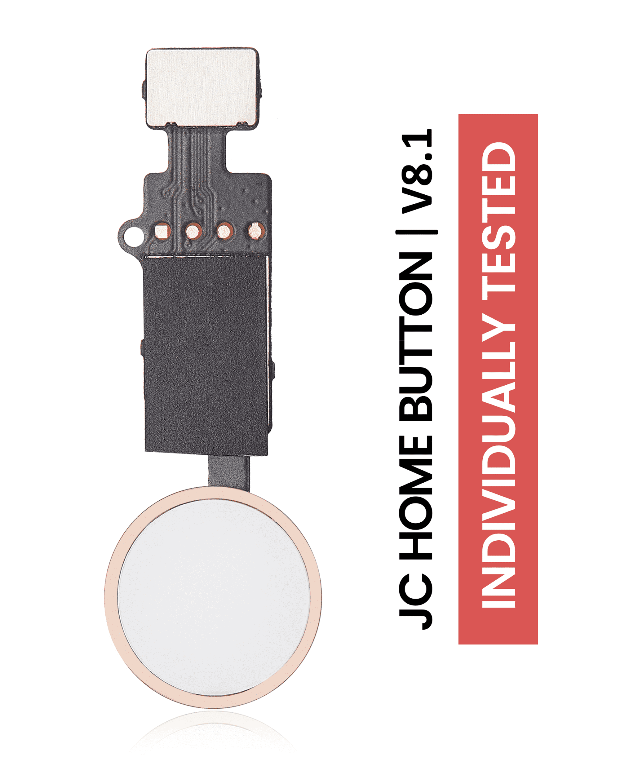 Home-Button-Lösung für iPhone 7/8/SE, JCID V8.1, Rose Gold