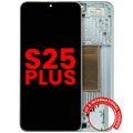OLED Display with Frame for Samsung Galaxy S25 Plus 5G (US & International Version) (Aftermarket Plus) (Mint)