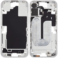 Midframe/Rahmen mit Small Parts für iPhone 16 Plus (EU / Global Version) (gebrauchter OEM-Ausbau, Qualität A) (Weiß)