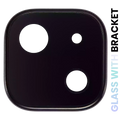 Kameralinse hinten mit Halterung für Google Pixel 4A (Original OEM)