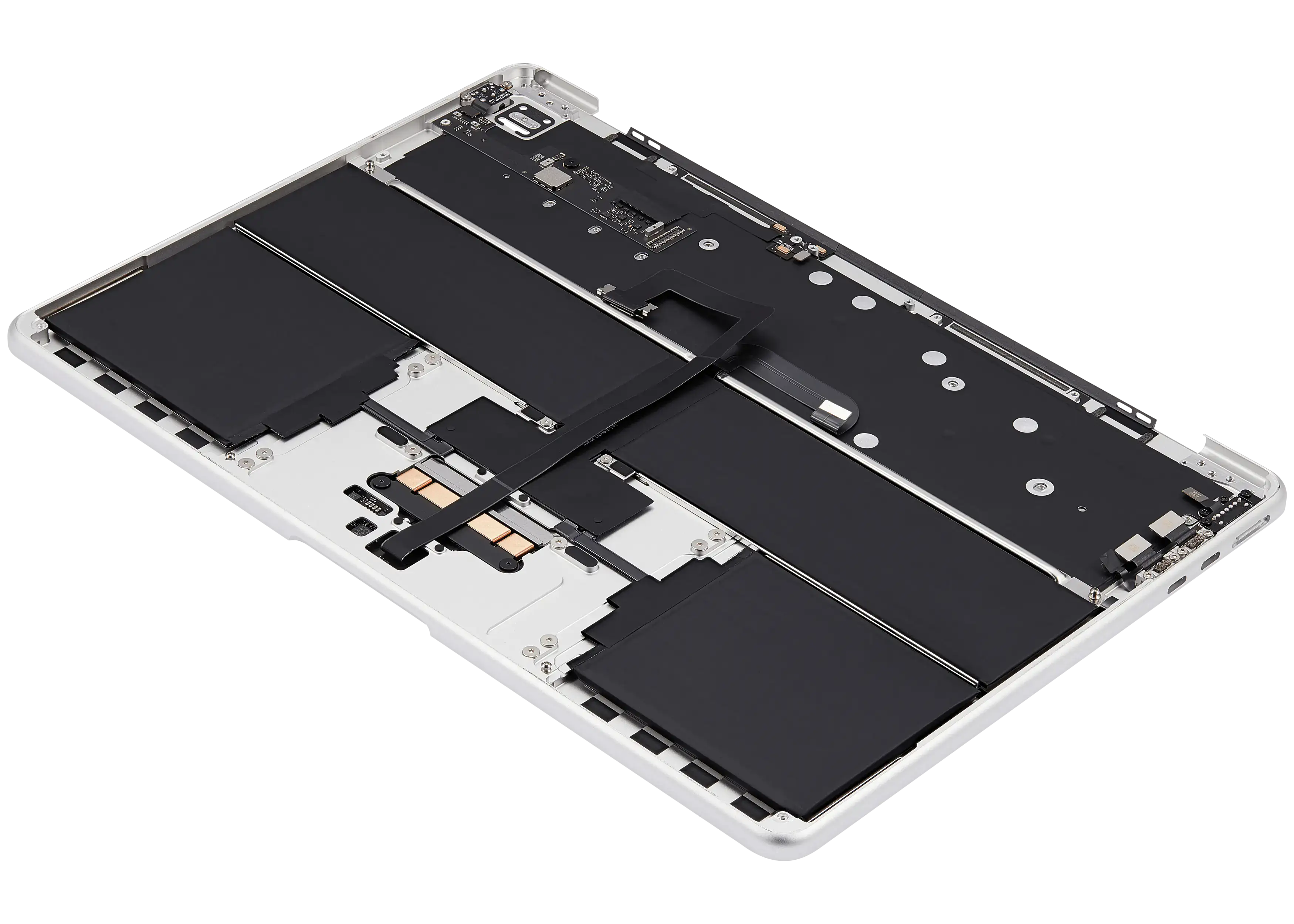 Topcase m. Akku u. Tastatur MacBook Air 13 A3240 US-Tastatur Silber Güte B