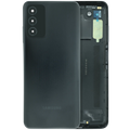 Backcover Glass für Samsung Galaxy A03S (A037U / 2021) (Service Pack) (Schwarz)