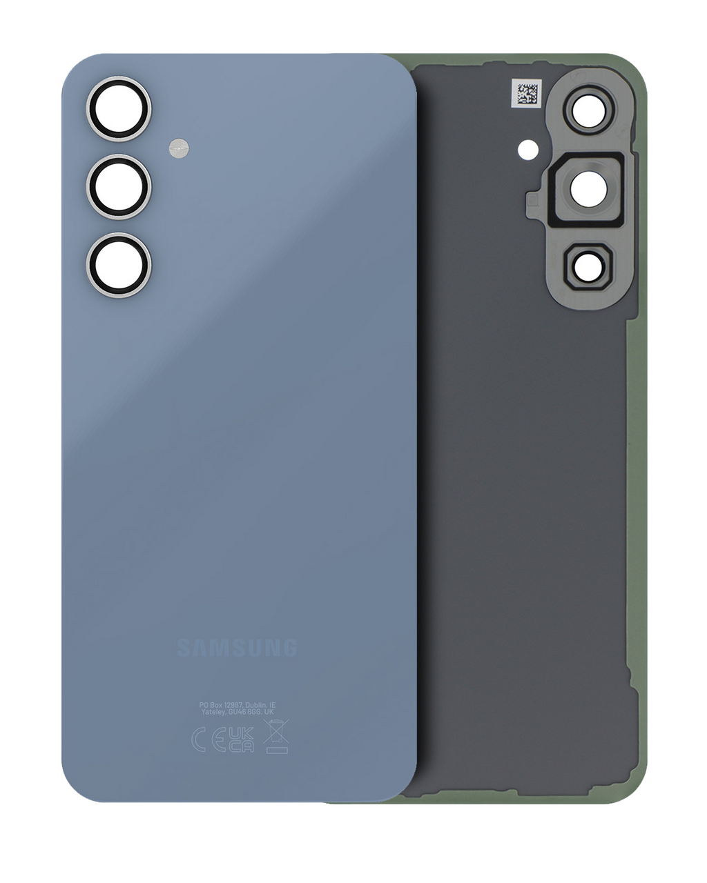 Back cover with camera lens for Samsung Galaxy S23 FE (Service Pack) (Indigo)