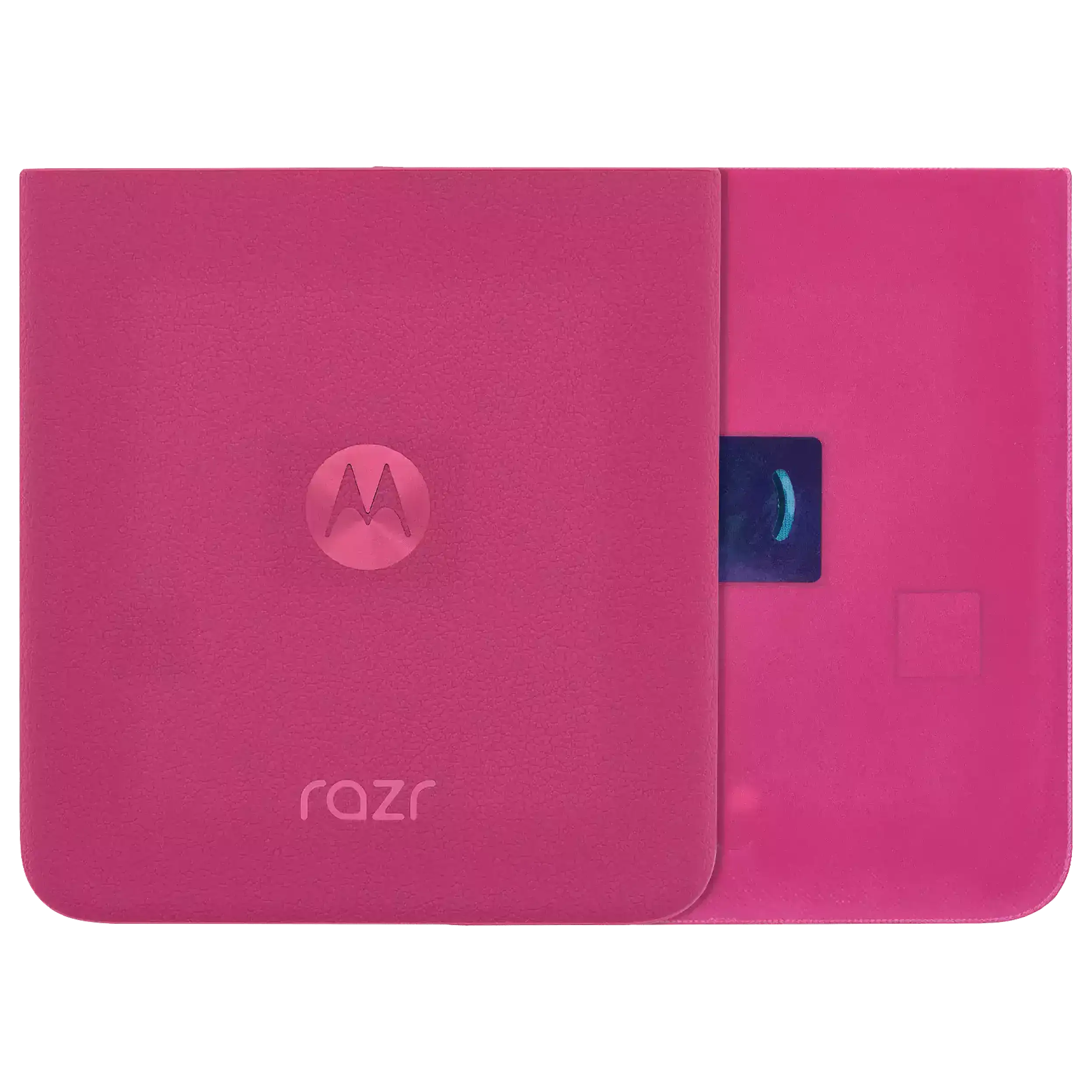 Back Cover (Original OEM) for Motorola Razr Plus / Razr 50 Ultra (XT2451 / 2024) / Razr Plus 2025 (XT2557 / 2025) - Hot Pink