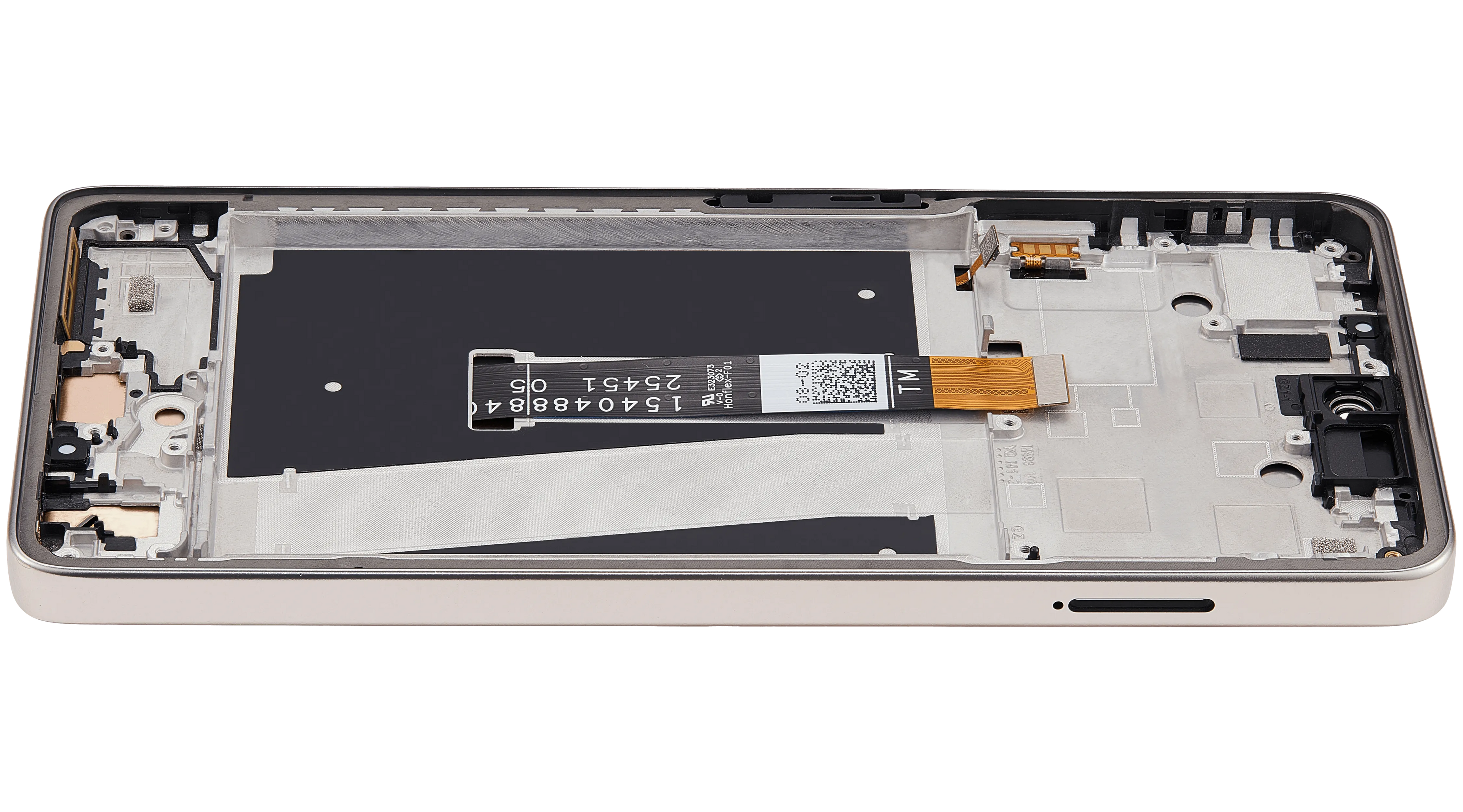 LCD-Display mit Rahmen für Motorola Moto G Power 5G (XT2617 / 2026) (Refurbished) (Pure Cashmere)