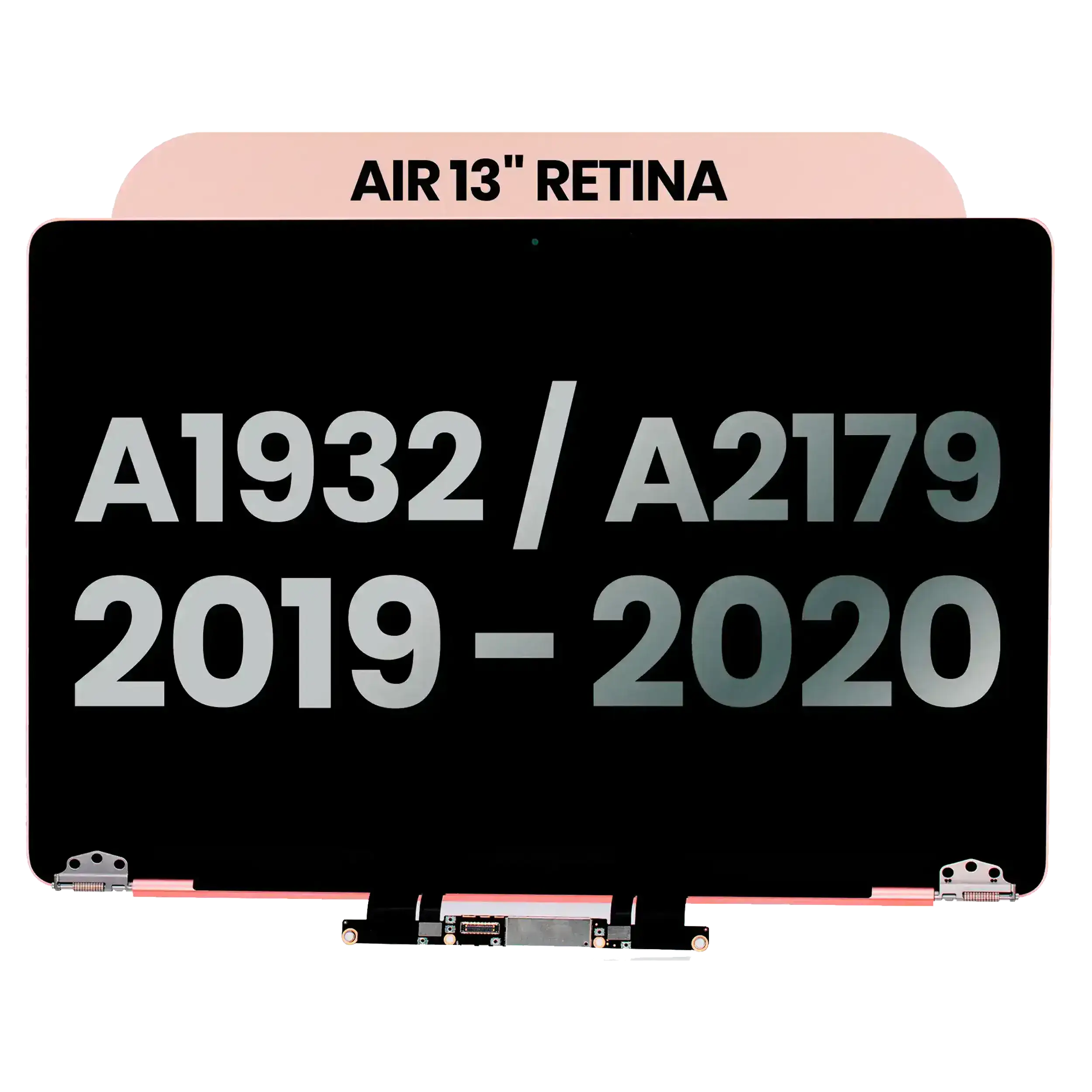 Complete LCD-Display für MacBook Air 13" A1932 / A2179 (2019-2020) (gebrauchter OEM-Ausbau, Qualität B) (Rose Gold)