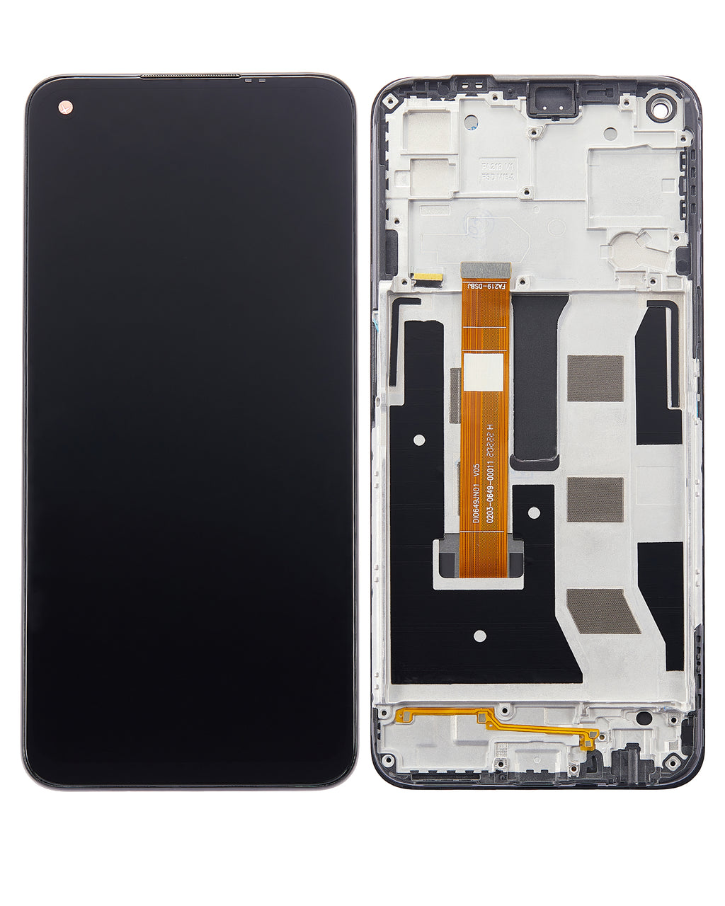 LCD Display with Frame for OPPO A73 5G (Refurbished) (All Colors)