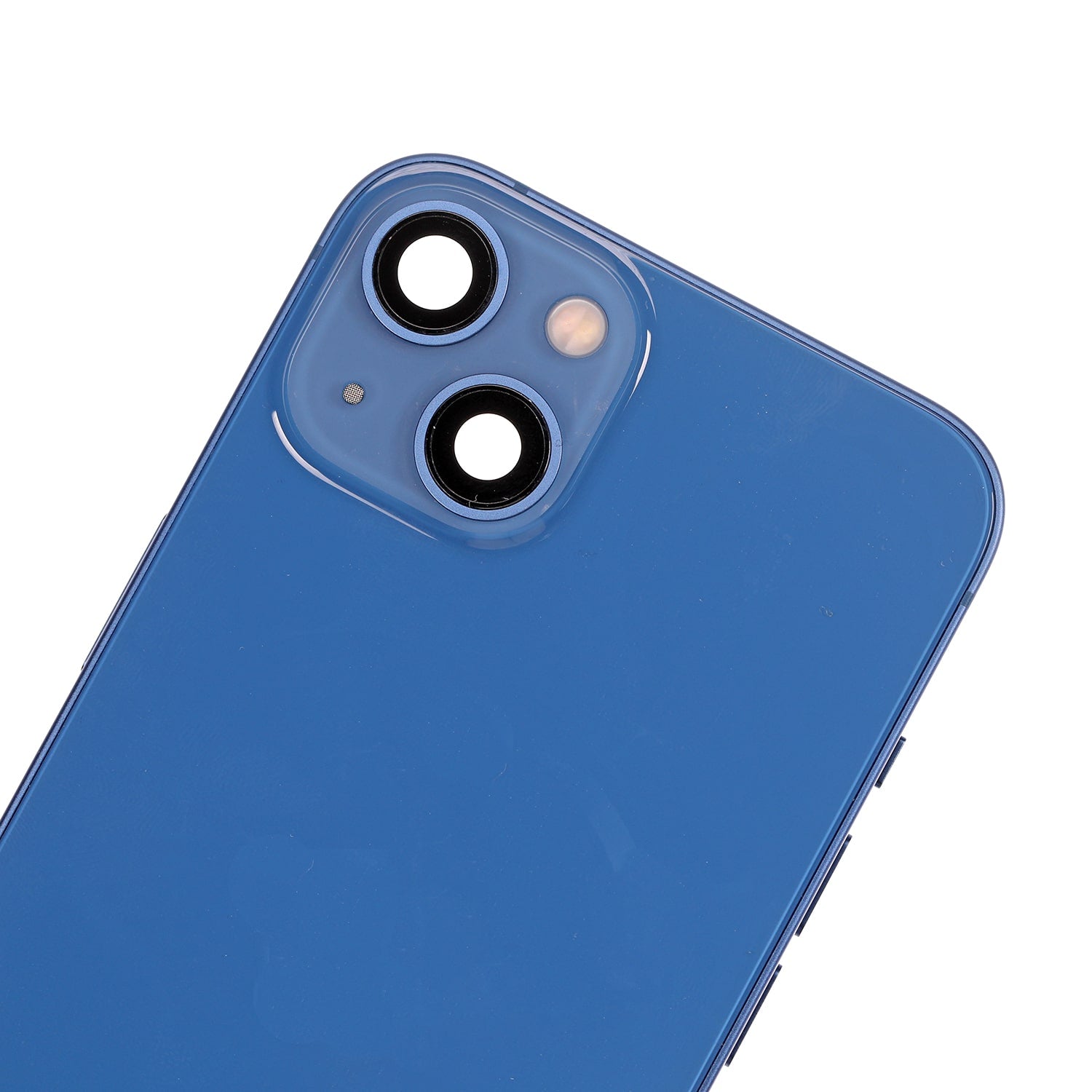 Original Apple-Ausbau C gebraucht – iPhone 13 US Version Backcover/Rahmen Blau