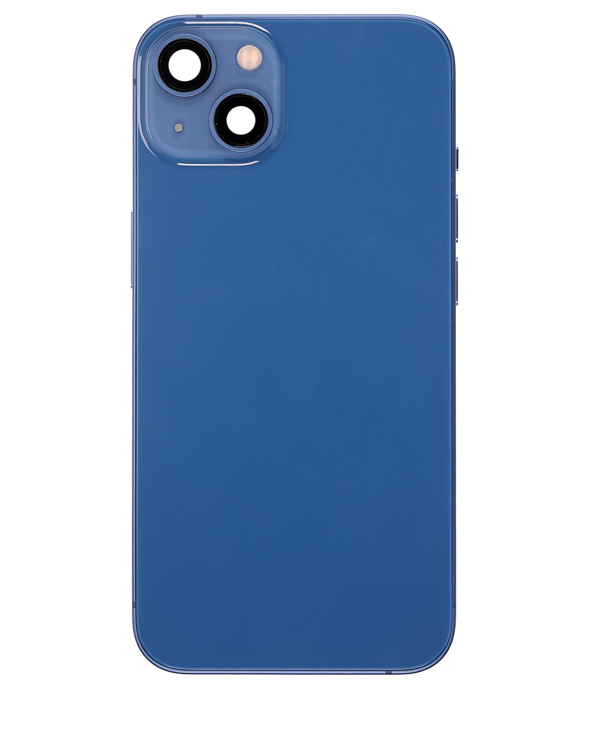 Original Apple-Ausbau C gebraucht – iPhone 13 US Version Backcover/Rahmen Blau