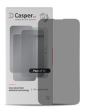 Casper Pro Temperglas Privacy für iPhone 13/13 Pro/14/16e/17e (10er-Pack)
