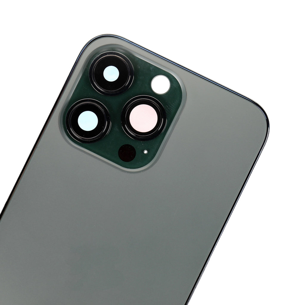 Original Apple-Ausbau A gebraucht – iPhone 13 Pro Backcover/Rahmen Alpine Grün