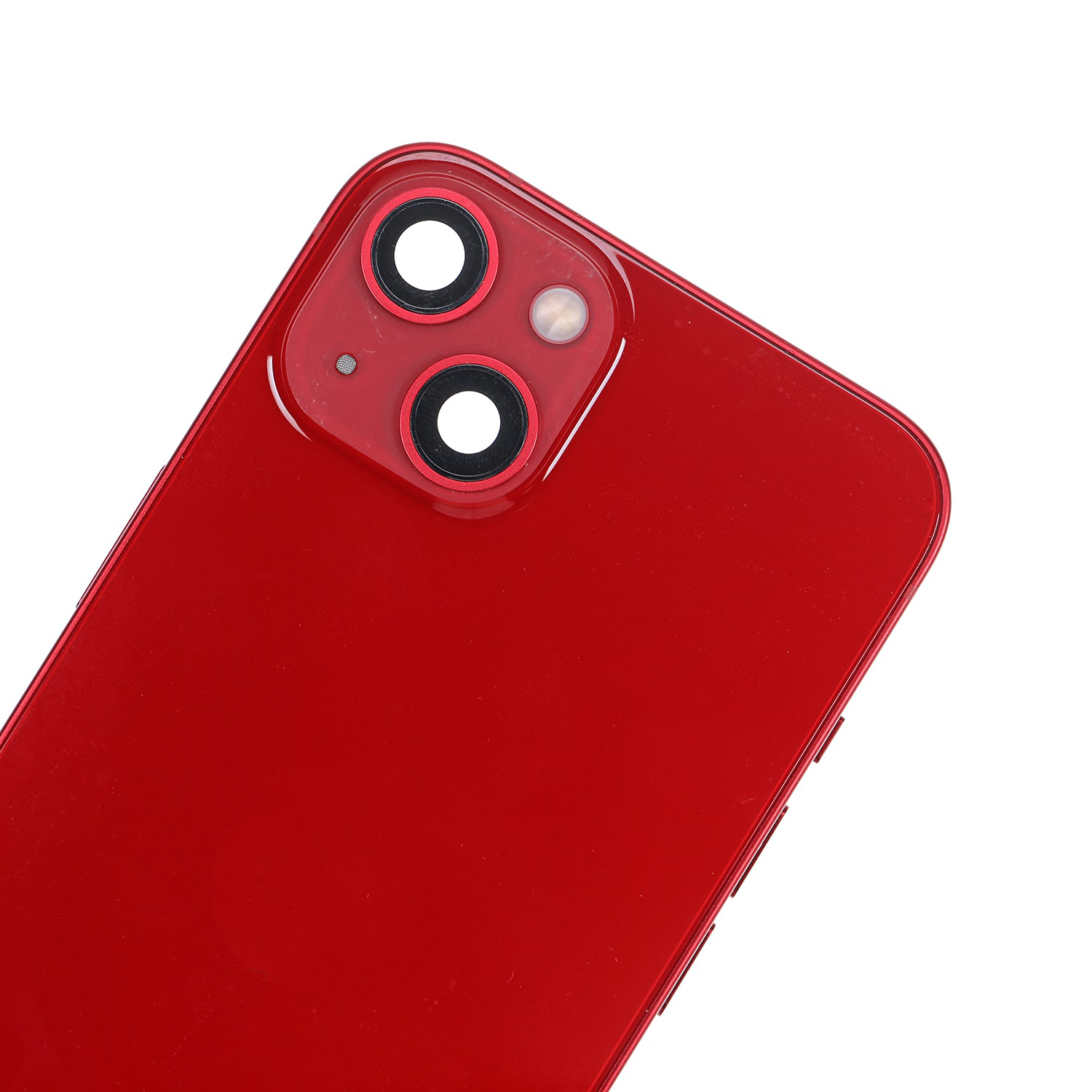 Original Apple-Ausbau B gebraucht – iPhone 13 US Version Backcover/Rahmen Rot