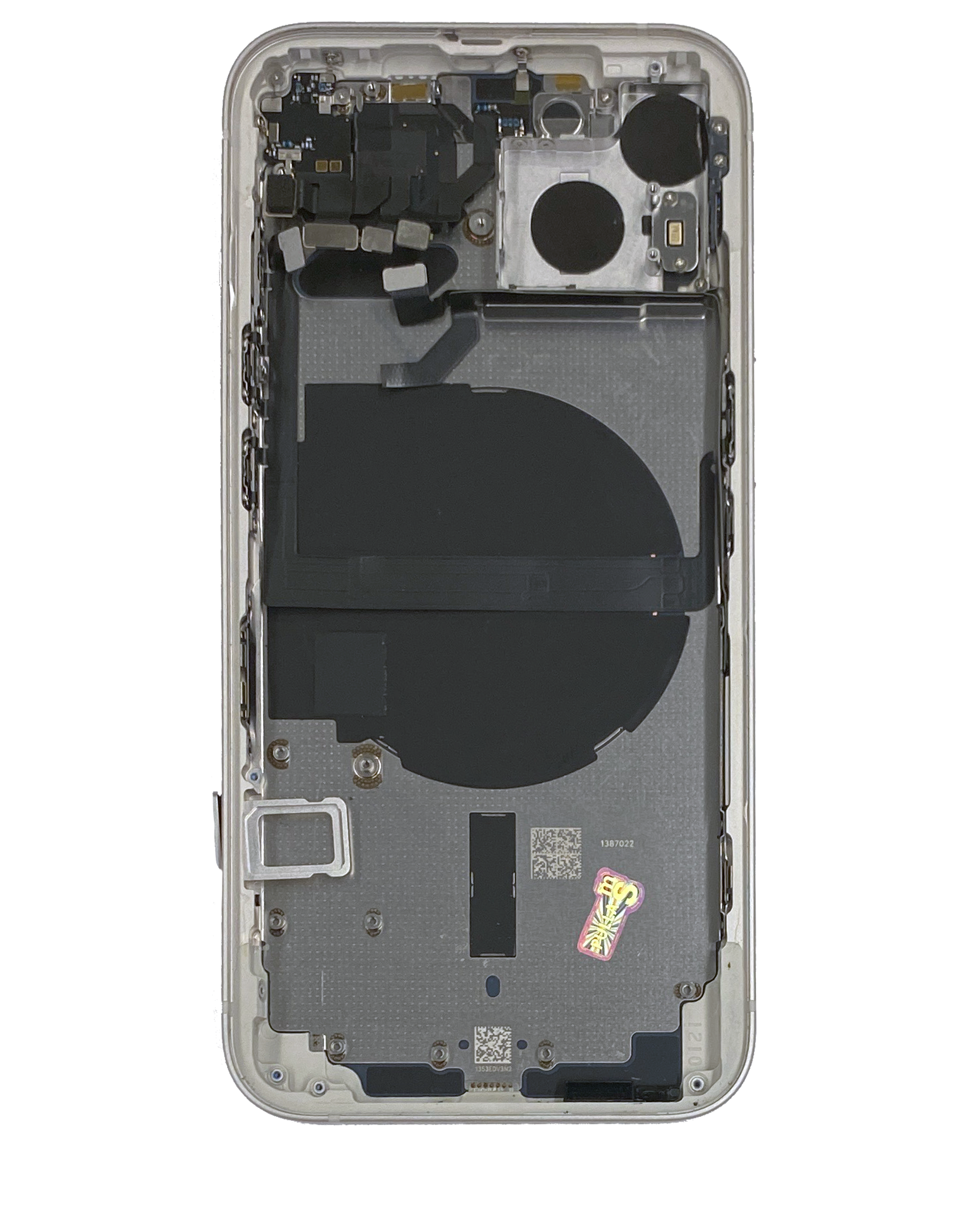 Original Apple-Ausbau B gebraucht – iPhone 13 Backcover/Rahmen Polarstern