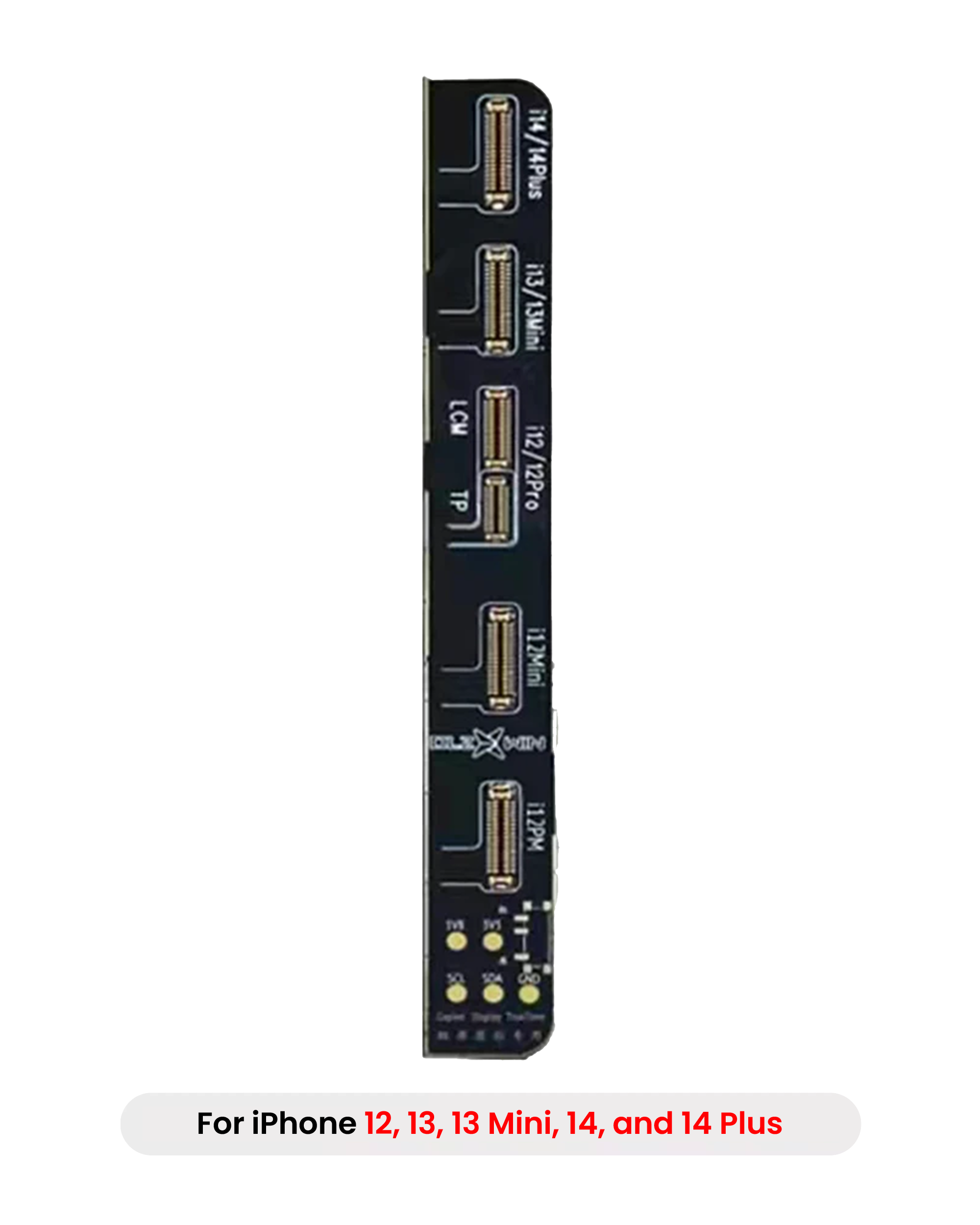 DLZ R200 True Tone Restore Programmer Board for iPhone 12/13/13 Mini/14/14 Plus (Only for OEM Display Assemblies)