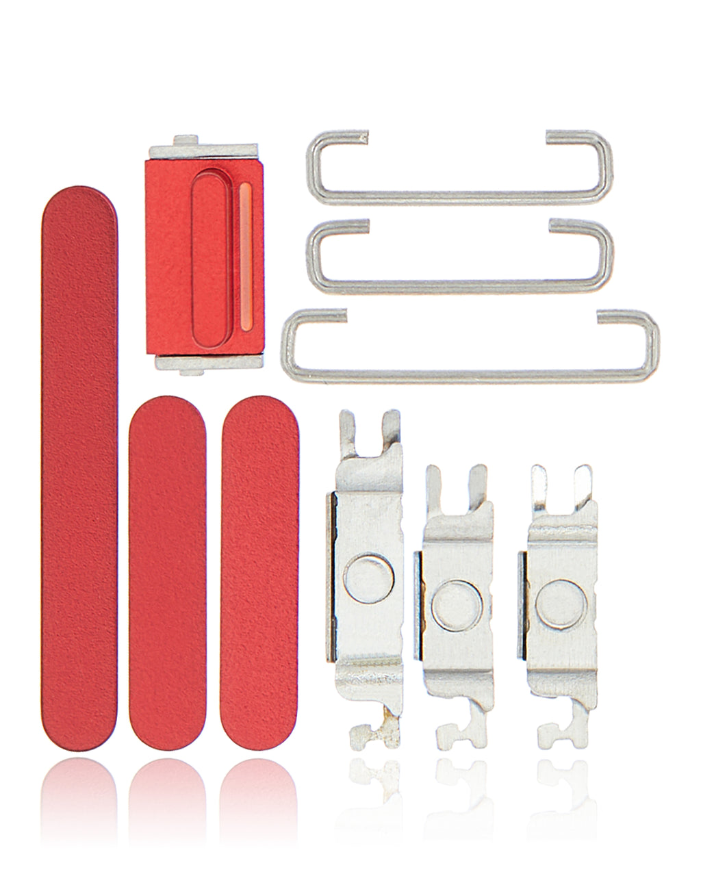 Buttons (Power / Volume / Mute Switch) for iPhone 13 / 13 Mini (Red)