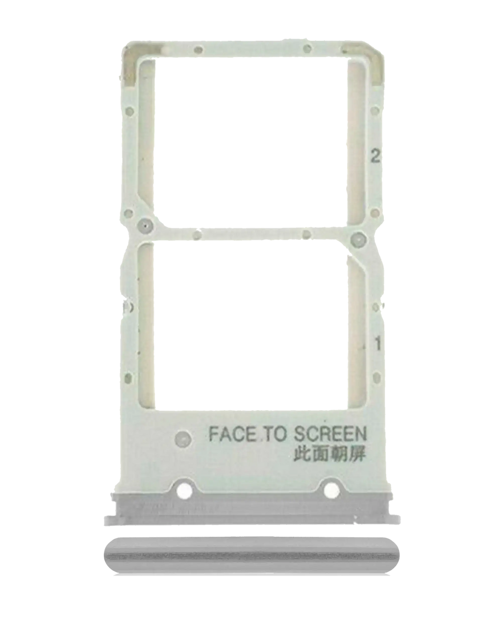 Dual SIM Card Tray for Xiaomi Mi 9T / 9T Pro / K20 / K20 Pro (Gold)