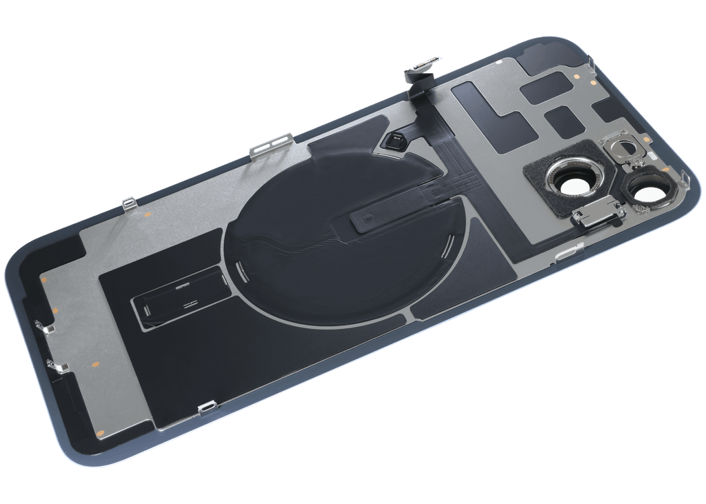 Backcover mit MagSafe Magnet & NFC & Blitz-Flexkabel für iPhone 14 Plus (Service Pack) (Blau)