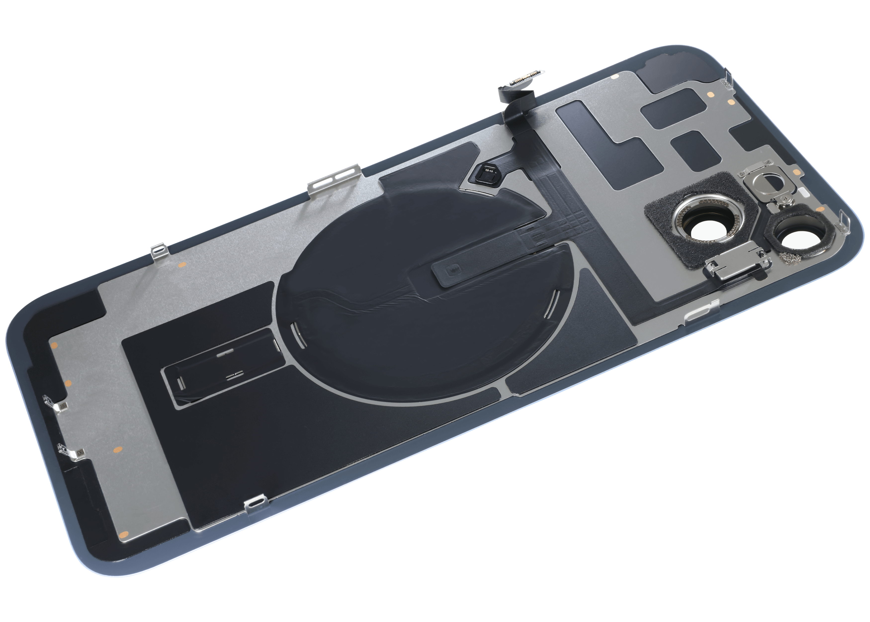 Backcover mit MagSafe Magnet & NFC & Blitz-Flexkabel für iPhone 14 Plus (Service Pack) (Blau)