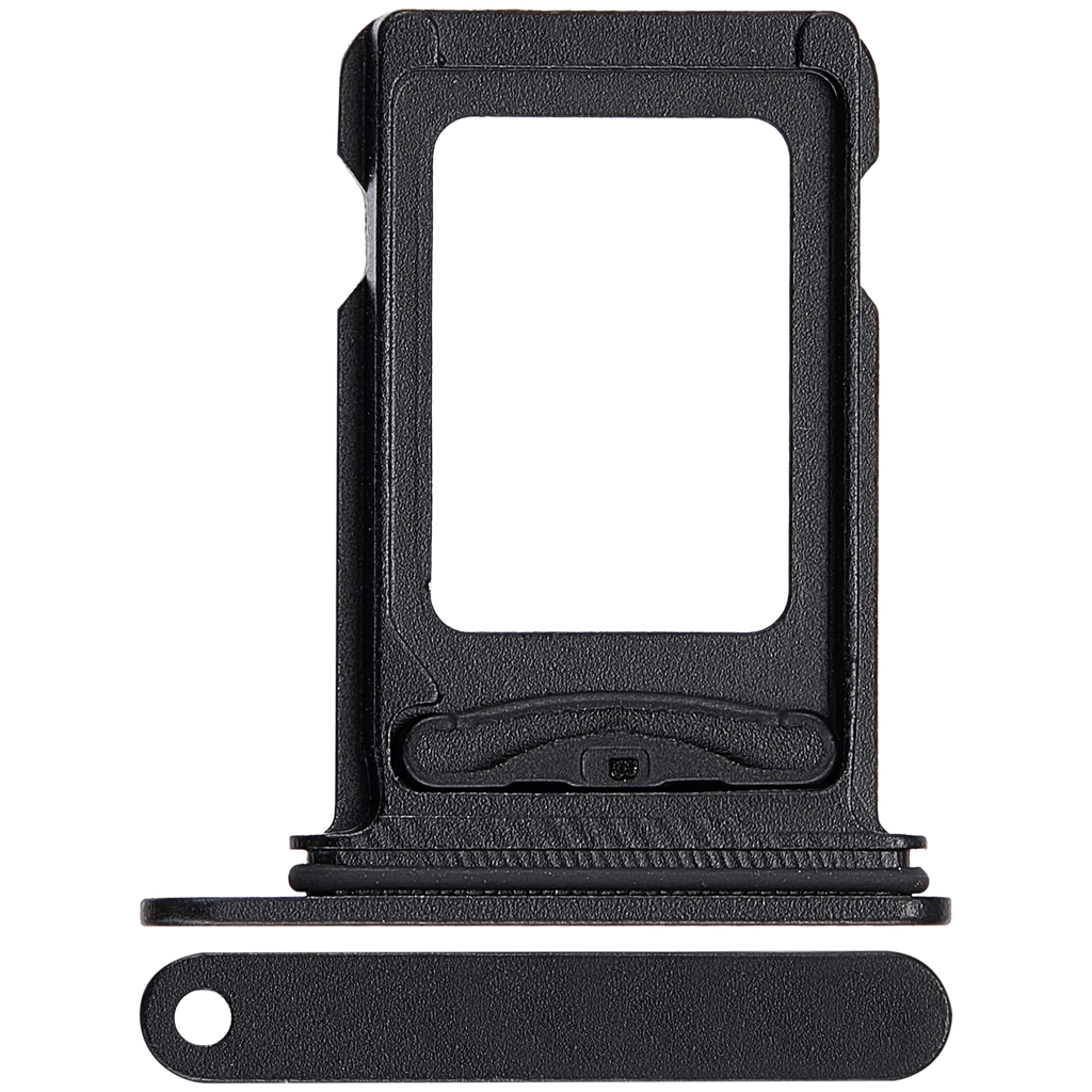 Dual Sim Card Tray für iPhone 16e / 17e (Schwarz)