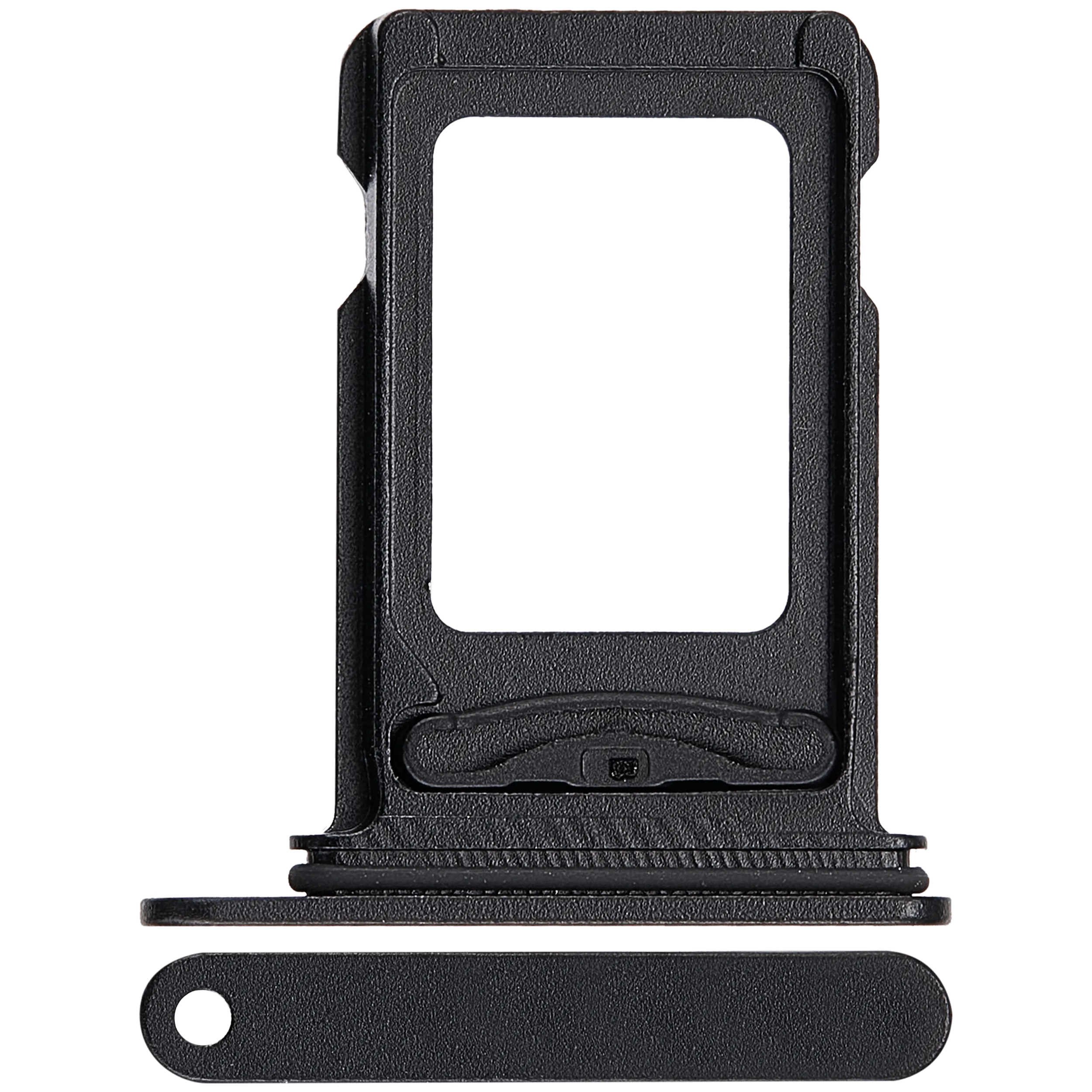 Dual Sim Card Tray für iPhone 16e / 17e (Schwarz)