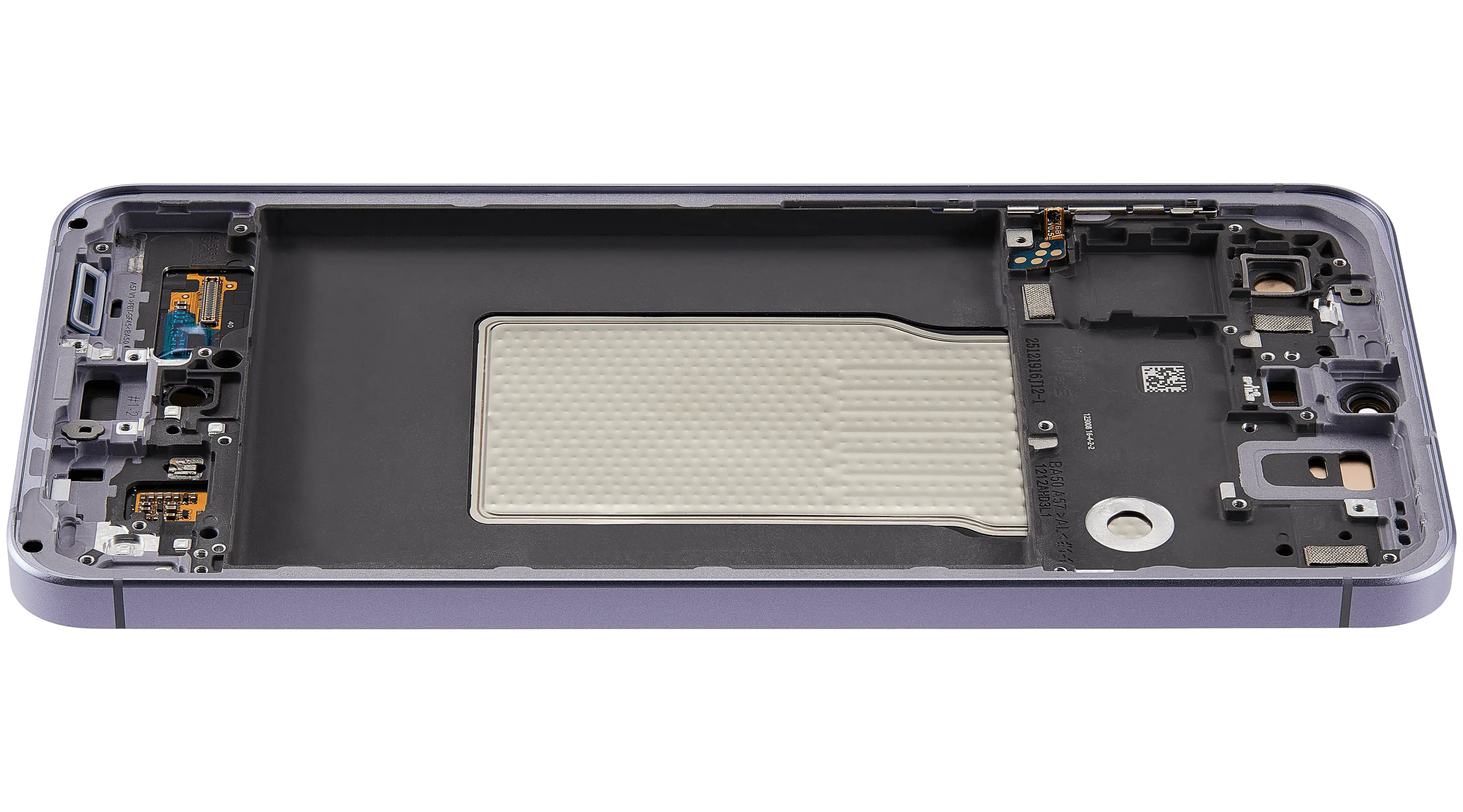 OLED-Display mit Rahmen für Samsung Galaxy A57 5G (A576 / 2026) (Refurbished) (Lilac)