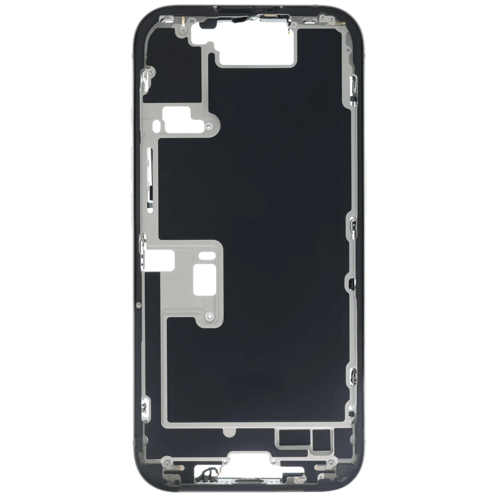 Midframe/Rahmen mit Small Parts für iPhone 16 Pro (US-Version) (gebrauchter OEM-Ausbau, Qualität C) (Natural Titanium)