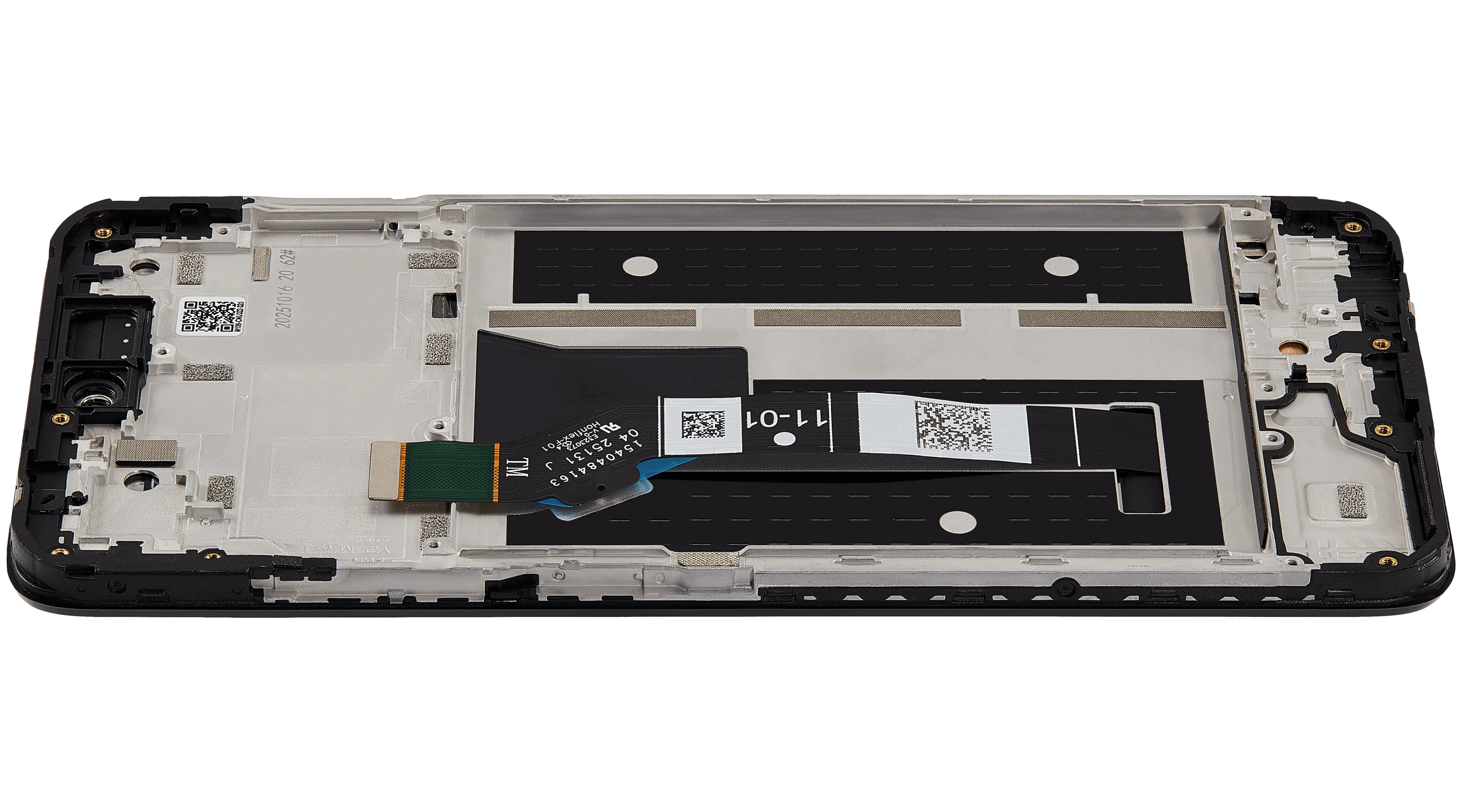 LCD-Display mit Rahmen für Motorola Moto G 5G (XT2613 / 2026) (Refurbished) (Alle Farben)