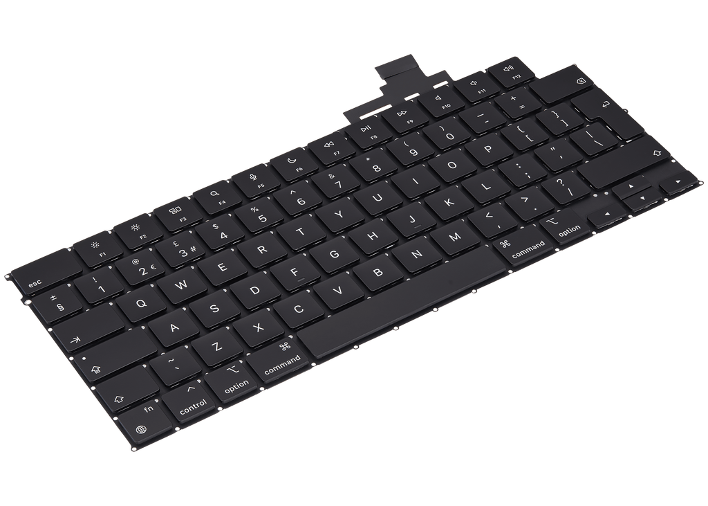 Tastatur mit Hintergrundbeleuchtung und Schrauben für MacBook Air A2681 UK