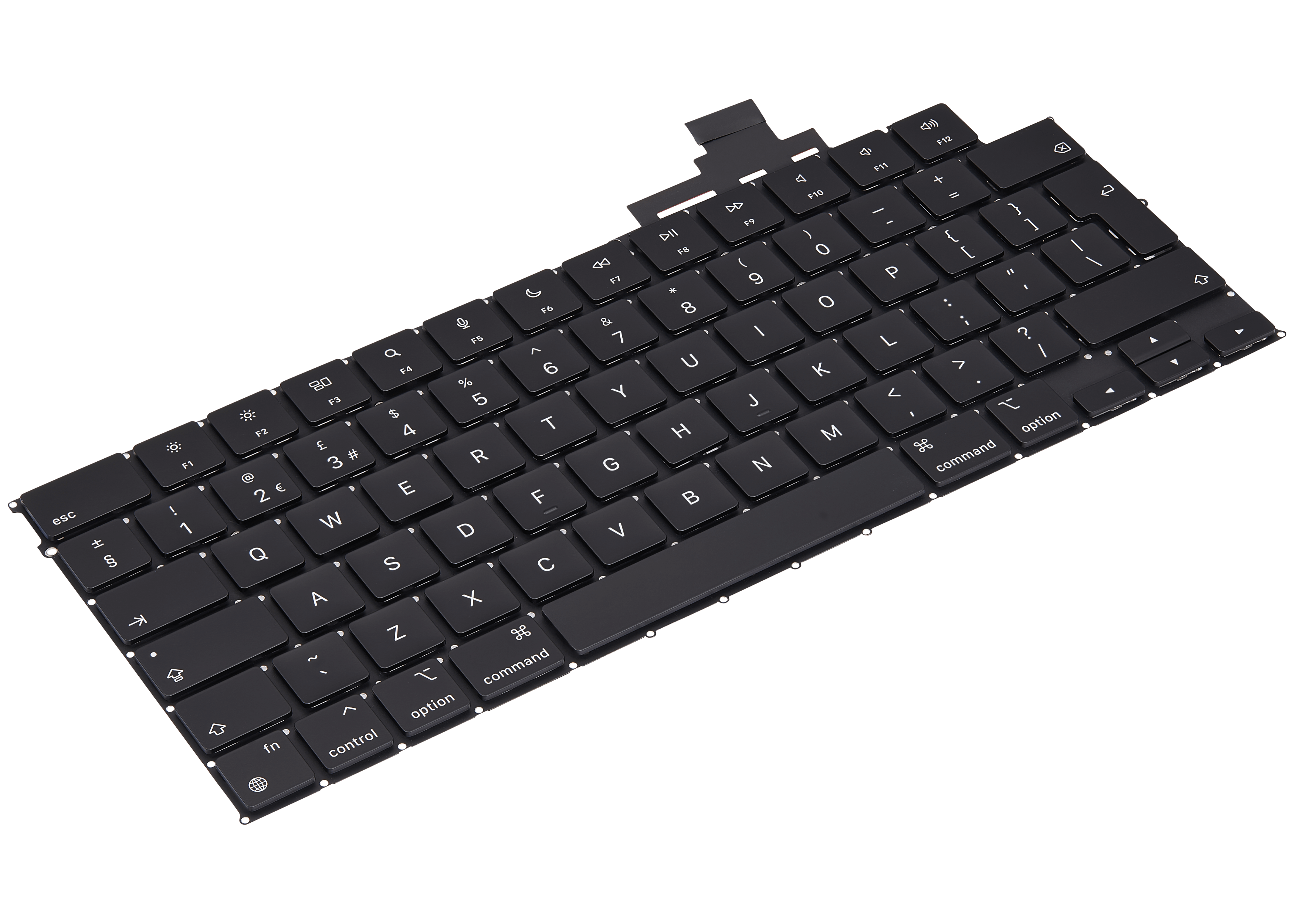Tastatur mit Hintergrundbeleuchtung und Schrauben für MacBook Air A2681 UK