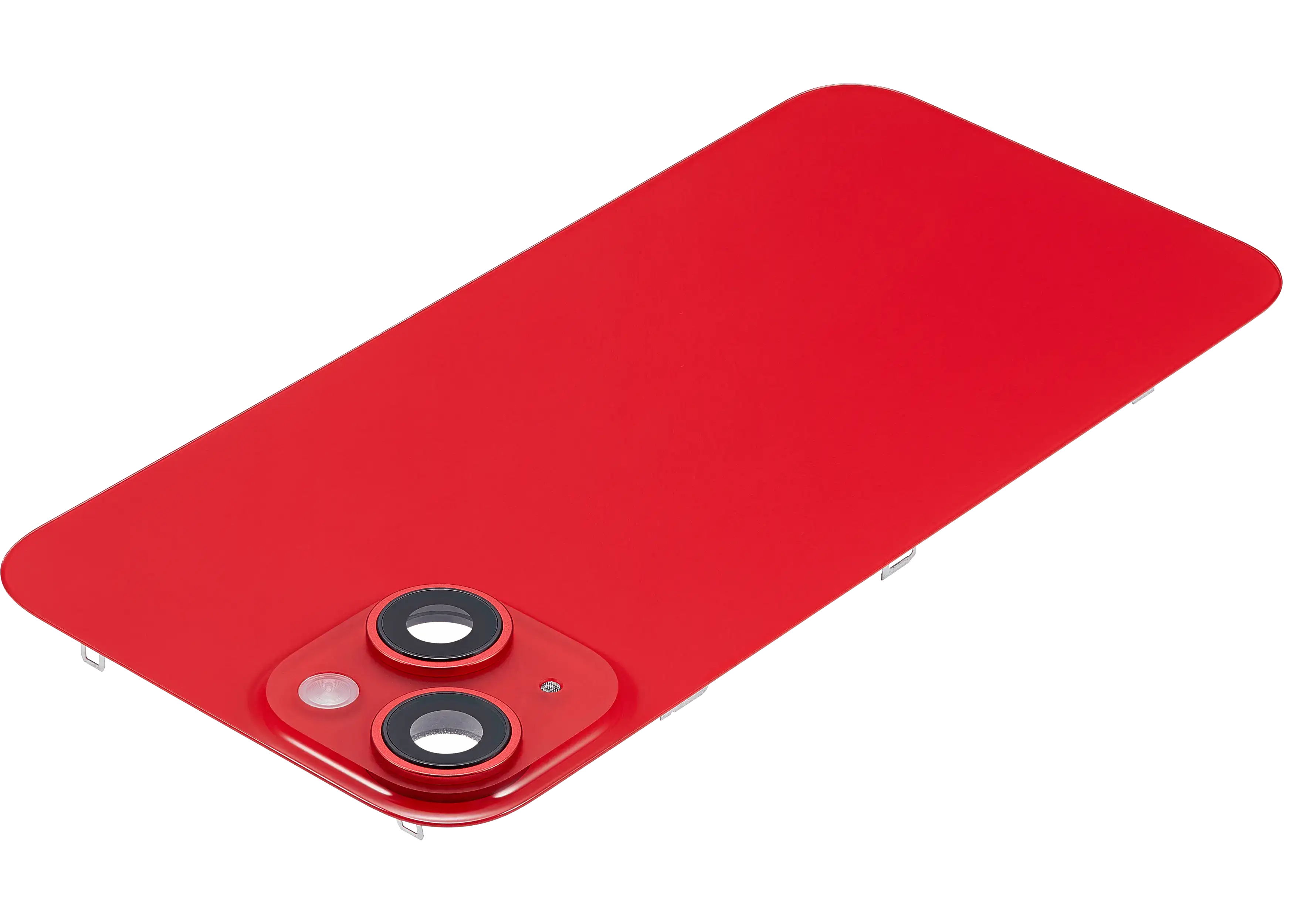 Backcover mit MagSafe Magnet & NFC & Blitz-Flexkabel für iPhone 14 (gebrauchter OEM-Ausbau, Qualität A) (Rot)