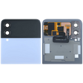 Outer OLED-Display für Samsung Galaxy Z Flip 3 5G (gebrauchter OEM-Ausbau, Qualität B/C) (Blau)