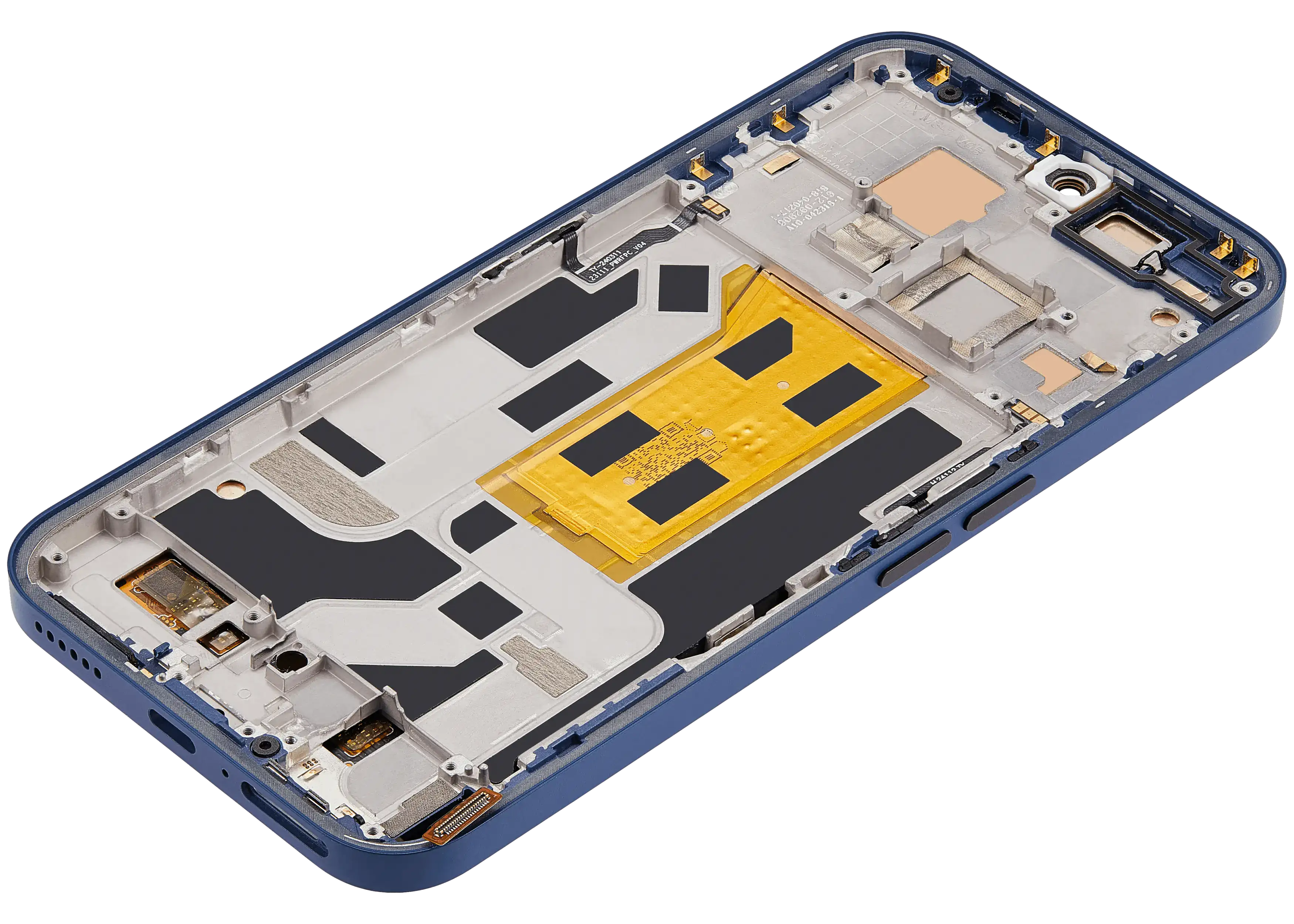 OLED-Display mit Rahmen für Nothing Phone (2a) (Refurbished) (Blau)