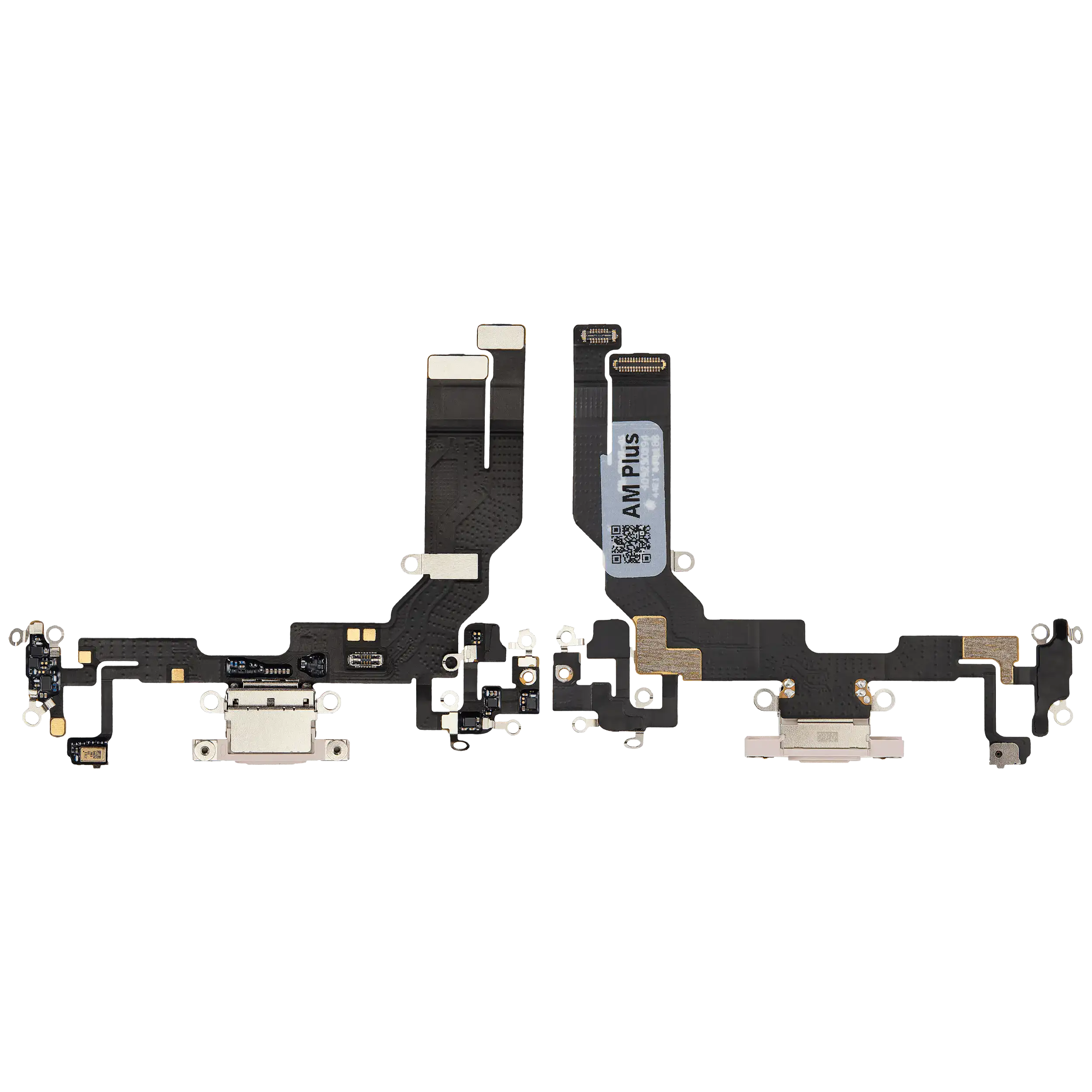 Ladebuchse Flex Cable für iPhone 17e (Aftermarket Plus) (Soft Pink)