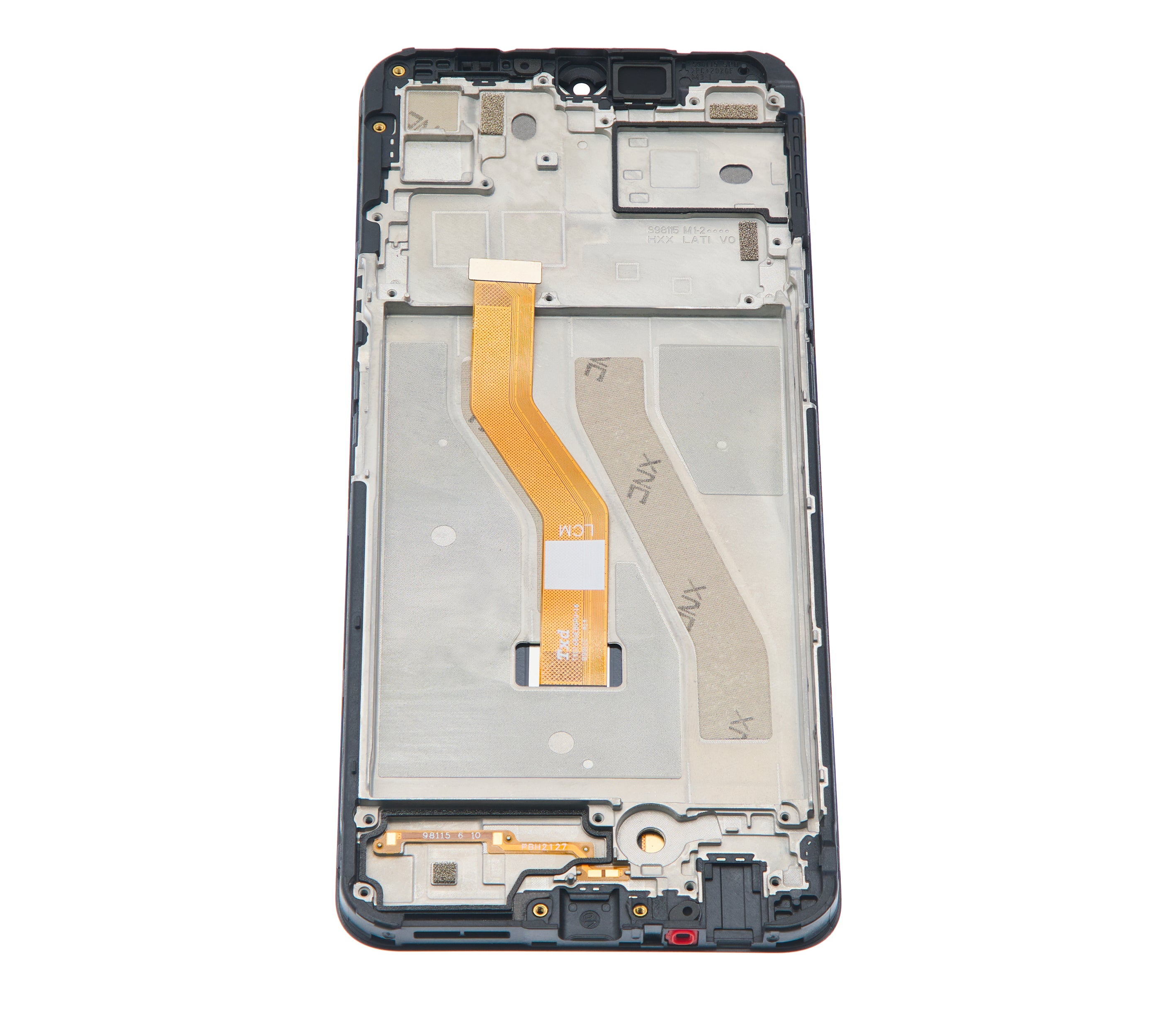 LCD-Display mit Rahmen für T-Mobile Revvl V+ 5G (Refurbished) (Alle Farben)