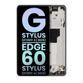 OLED-Display mit Rahmen für Moto G Stylus 5G 2025 Original OEM Gibraltar Sea