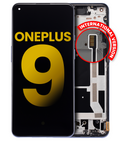 OLED-Display mit Rahmen für OnePlus 9 (Refurbished) (Winter Mist)