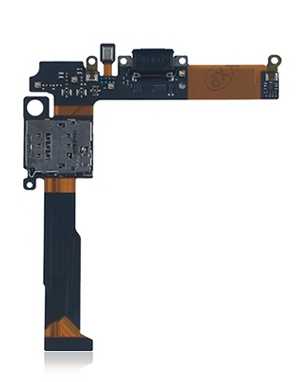 Ladebuchse Flex mit SIM-Kartenleser für Nokia 8 Sirocco
