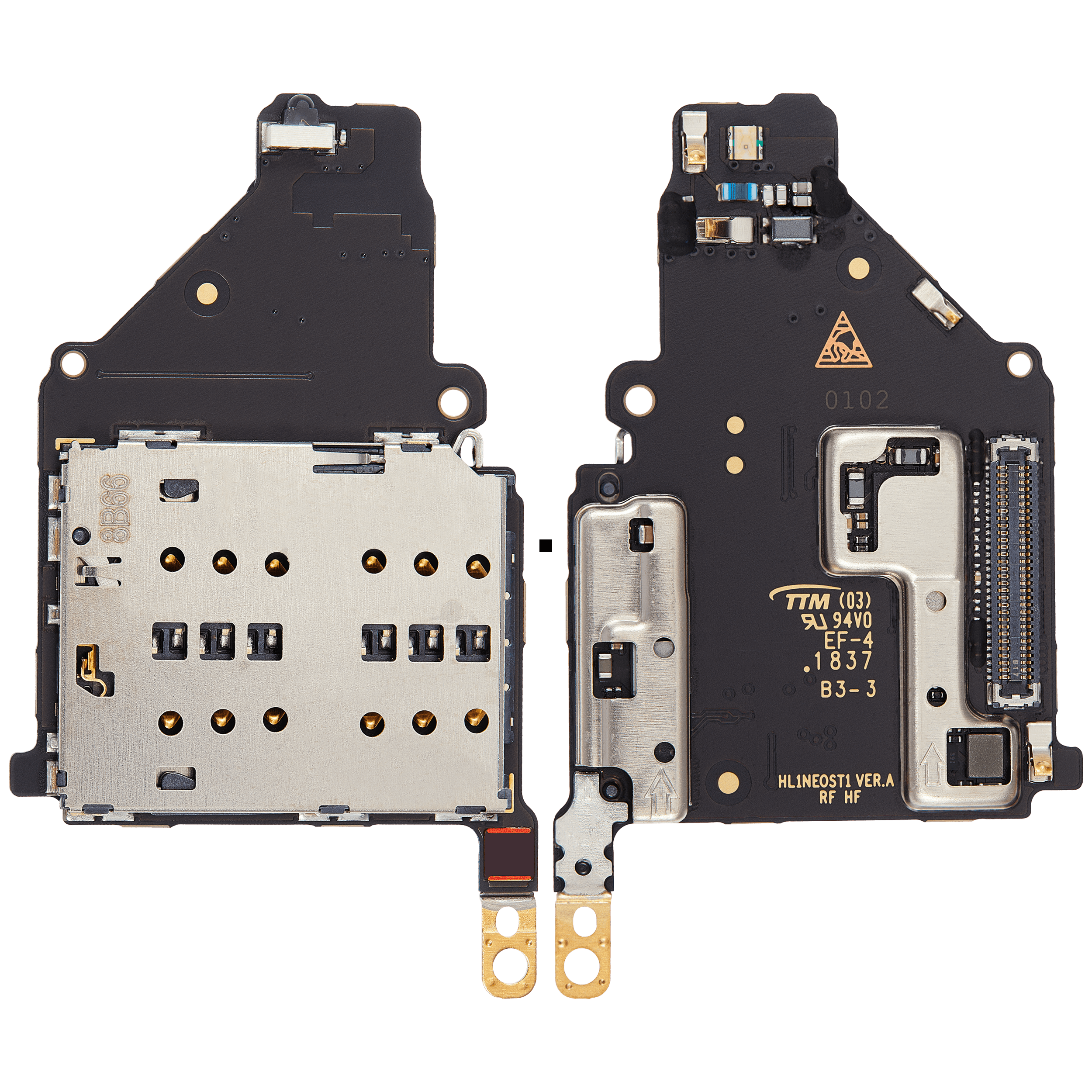 SIM Card Reader with PCB for Huawei Mate RS