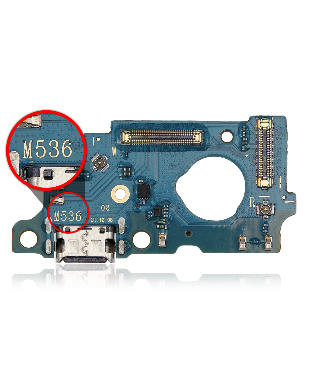 Charging Port with PCB for Samsung Galaxy M53 (M536 / 2022) (Premium)