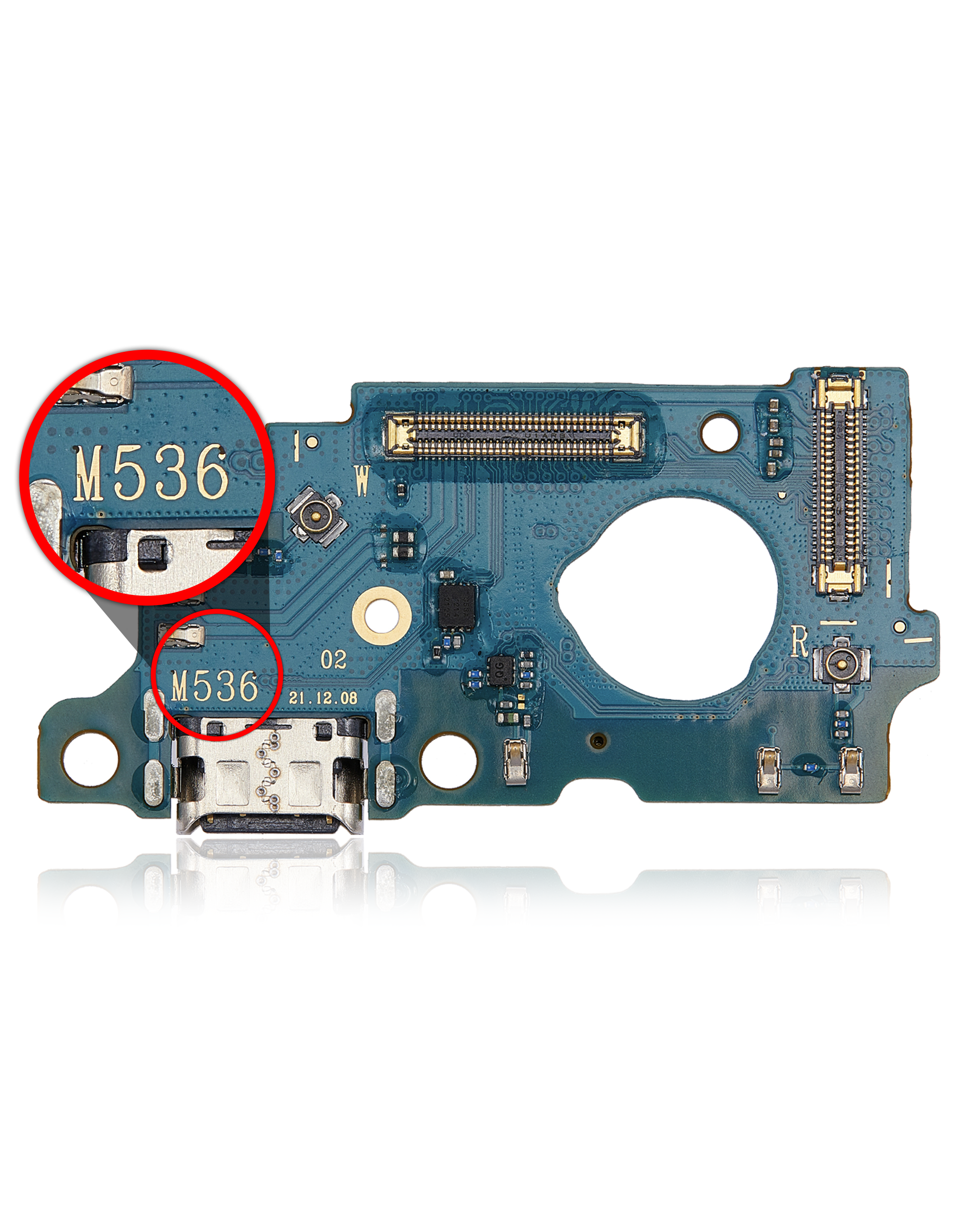 Charging Port with PCB for Samsung Galaxy M53 (M536 / 2022) (Premium)