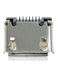 Ladebuchse zum Löten - 07 Pin - Micro B - 2 Ankerpunkte (C019)