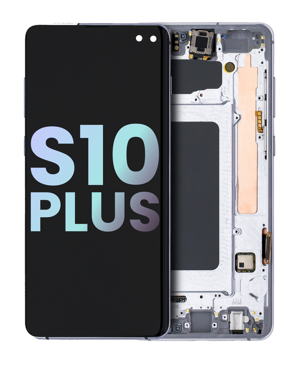 OLED Display with Frame for Samsung Galaxy S10 Plus (Service Pack) (Prism White)