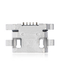 Charging socket soldering required - 5 pin - Micro B - 4 mounting points (C068)