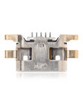 Ladebuchse zum Löten - 5-Pin Micro B - 4 Ankerpunkte (C074)