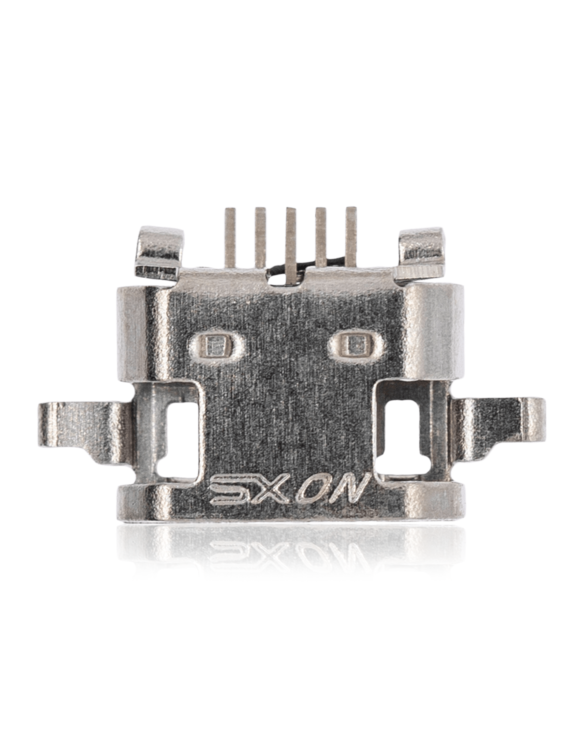 Ladebuchse zum Löten - 5-Pin Micro B - 4 Ankerpunkte (C078)