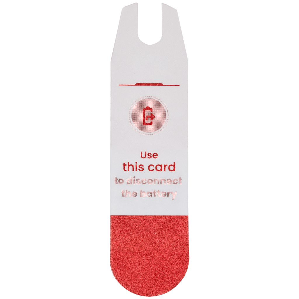 Akku-Entkopplungskarte (10er-Pack)